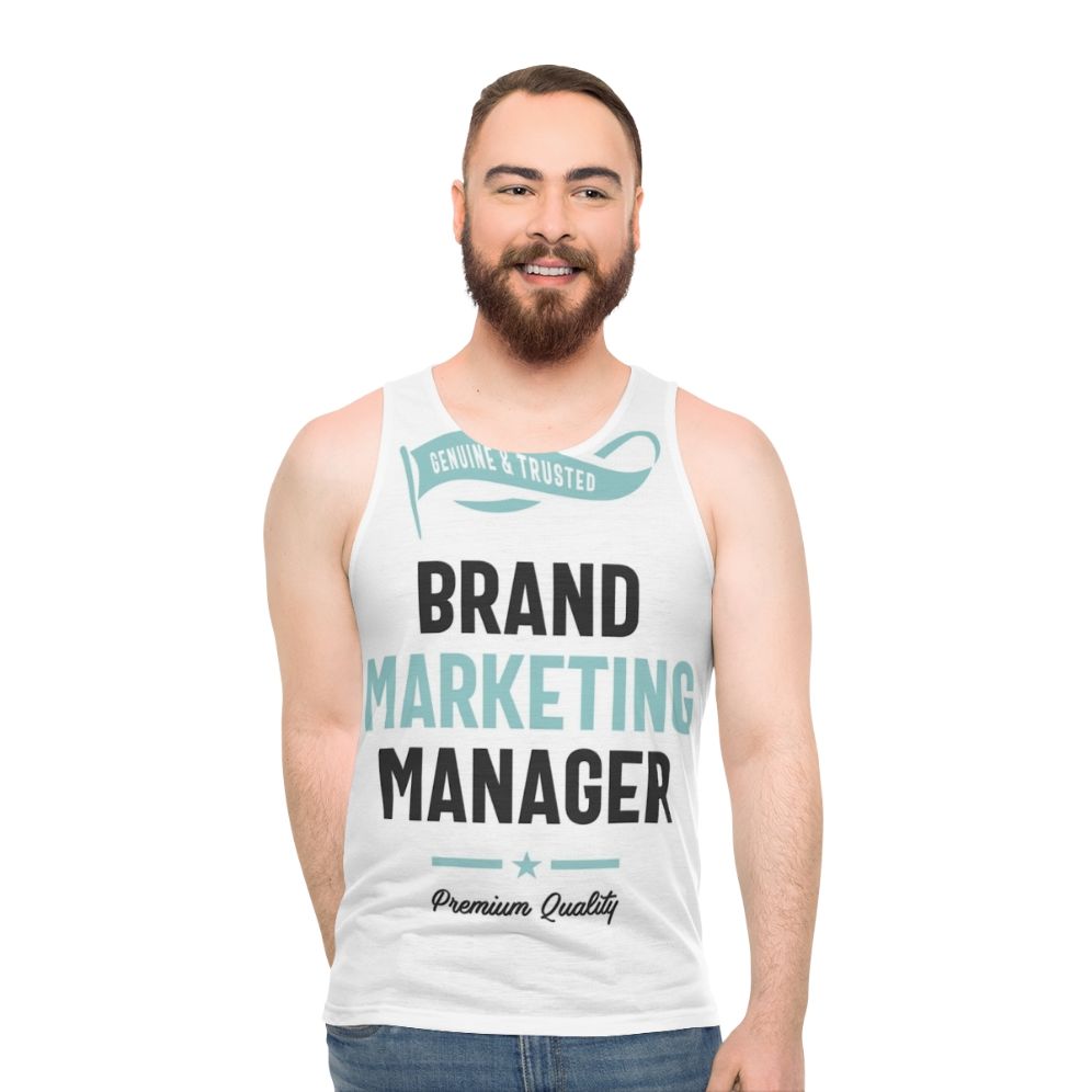 Brand Marketing Manager Unisex Tank Top