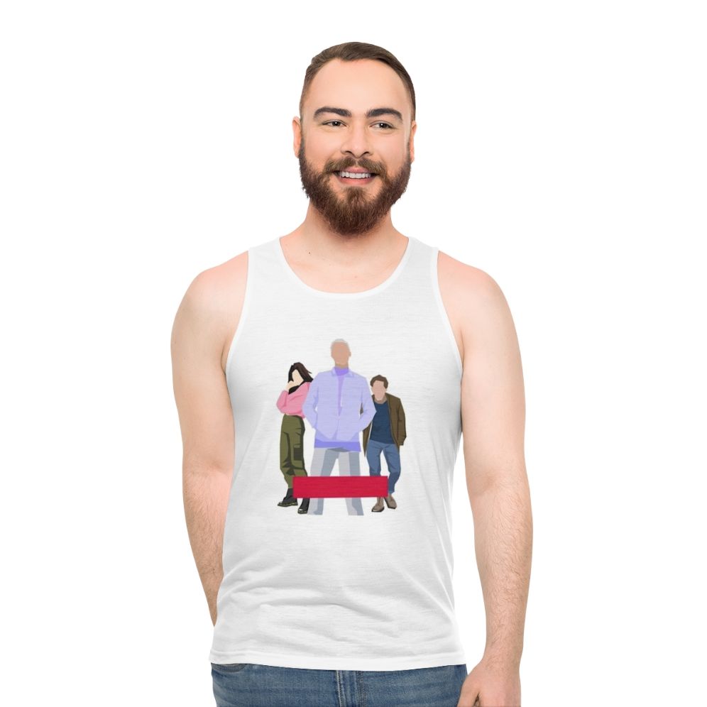 Brassic TV Show Vinnie Unisex Tank Top