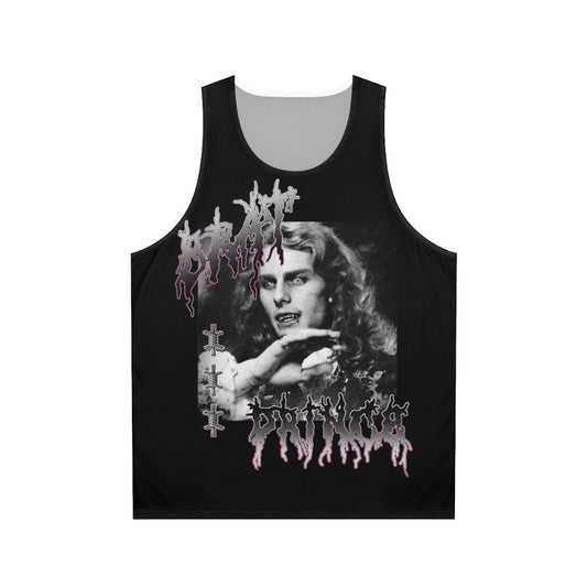 Brat Prince Unisex Tank Top featuring Lestat de Lioncourt from The Vampire Chronicles