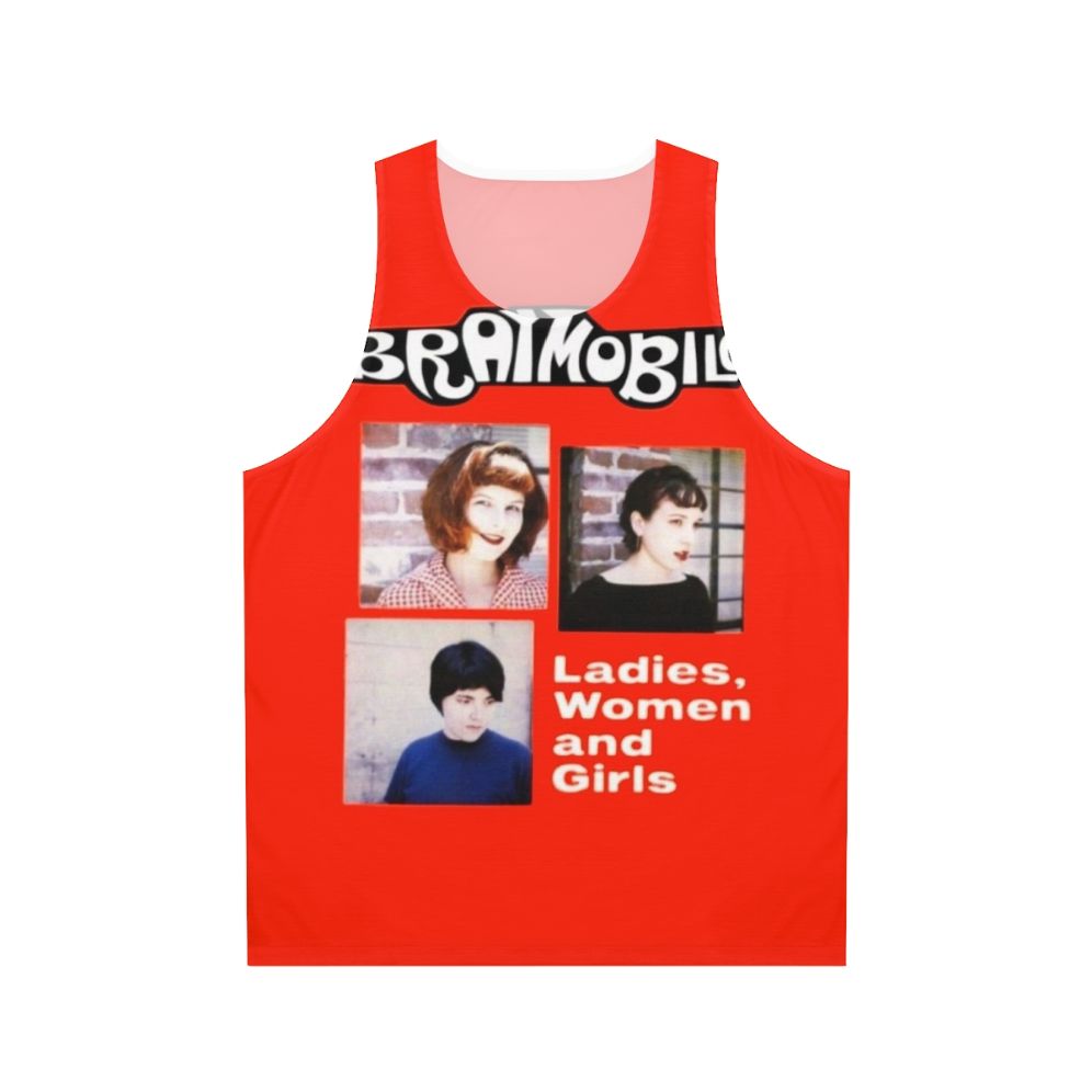 Bratmobile Riot Grrrl Women's and Unisex Tank Top
