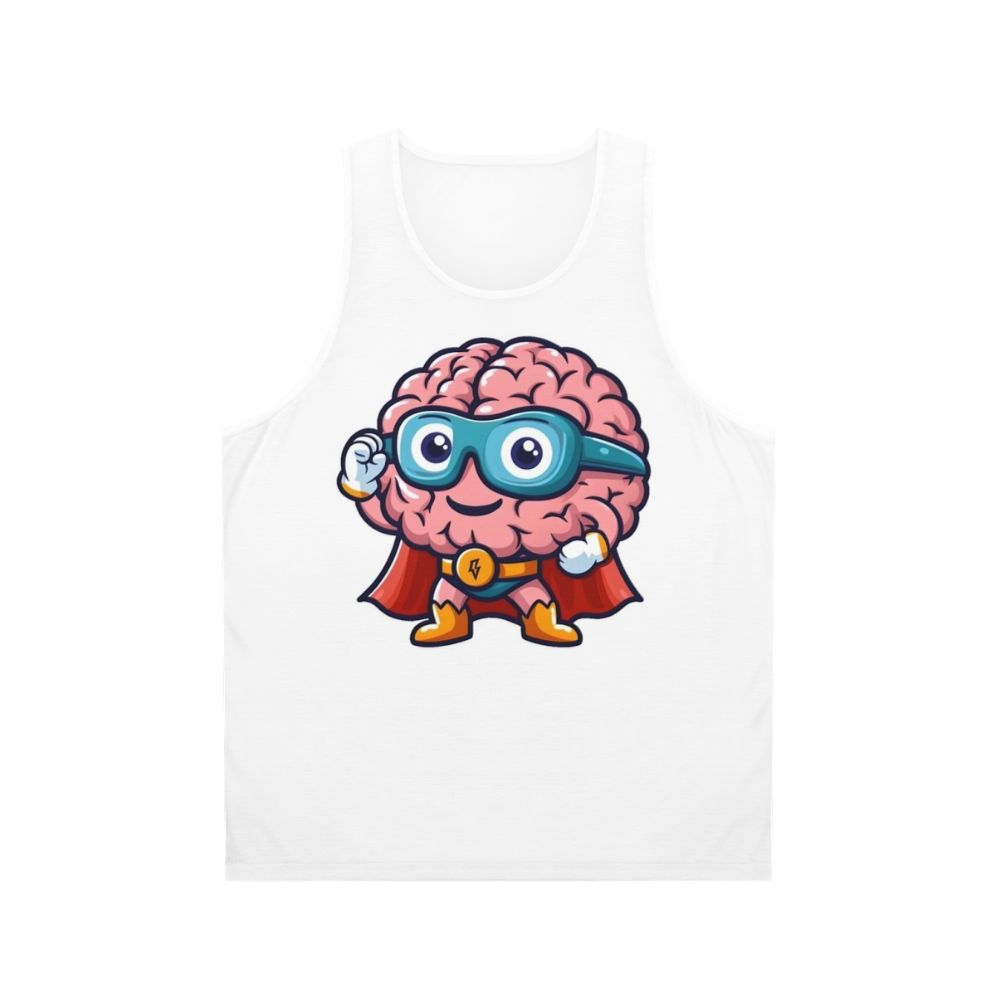 Brave Patient MRI Brain Superhero Tank Top