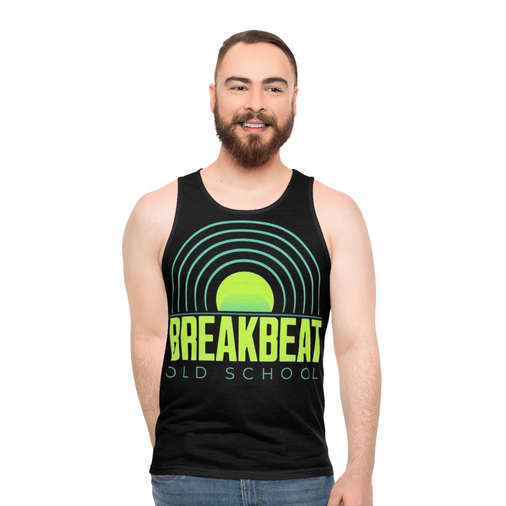 Breakbeat old school unisex tank top