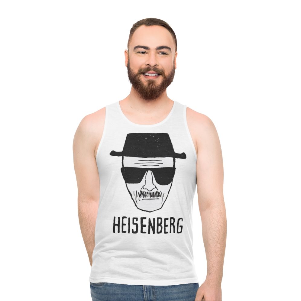 Breaking Bad Heisenberg Drawing Unisex Tank Top