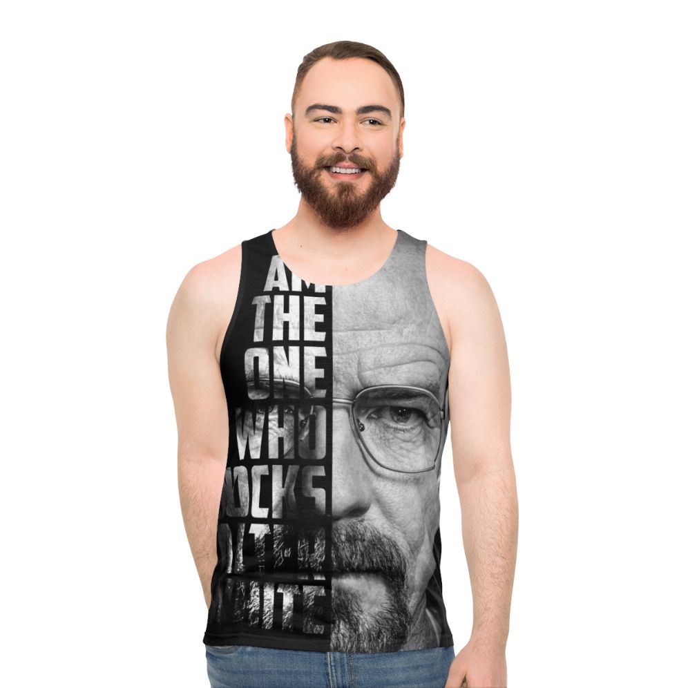 Breaking Bad "I Am The One Who Knocks" Unisex Tank Top