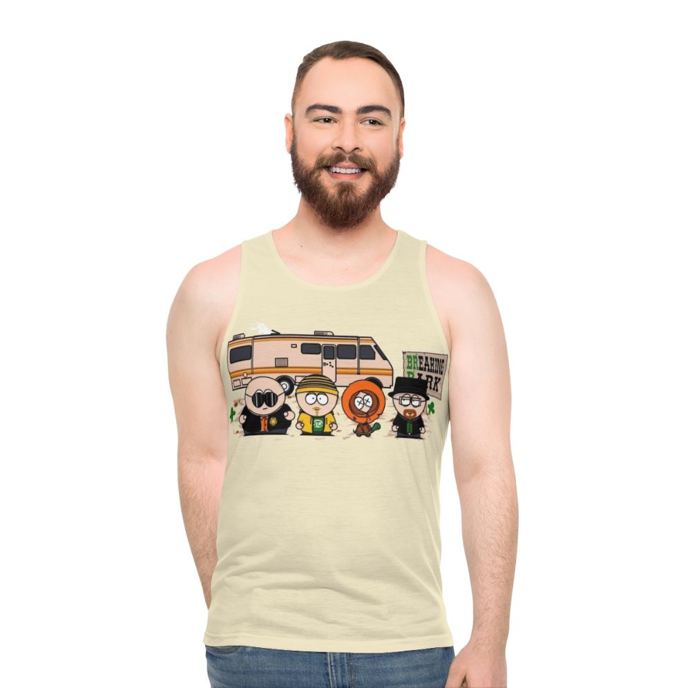 Breaking Park Unisex Parody Tank Top