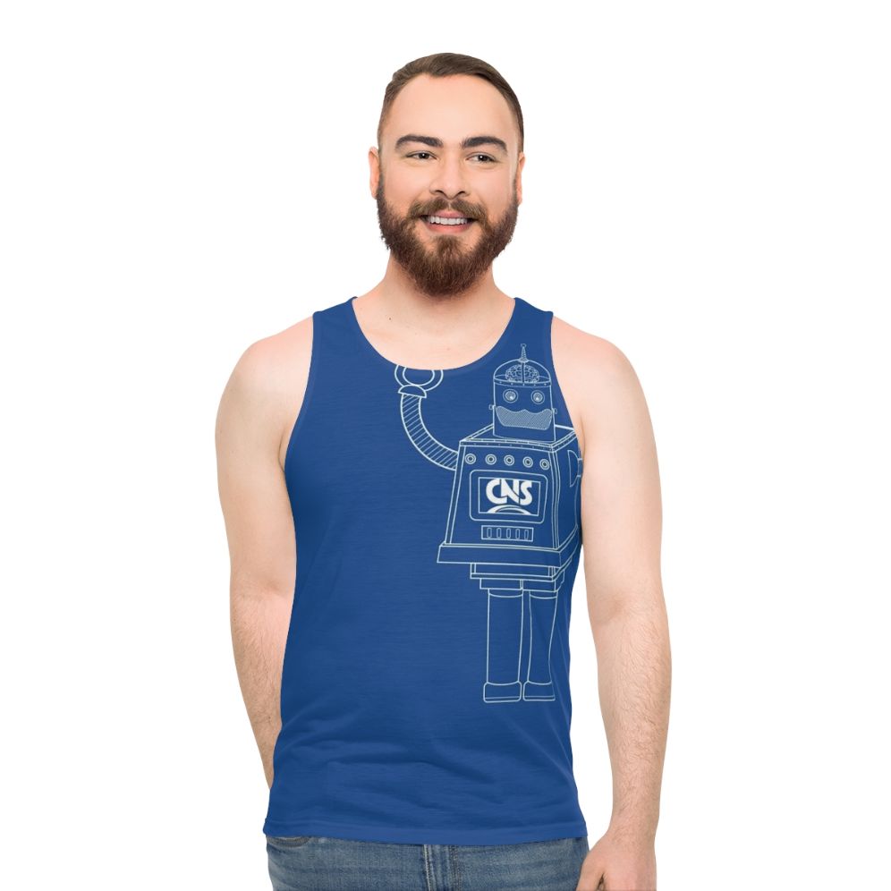 Breathable unisex medical scrub tank top