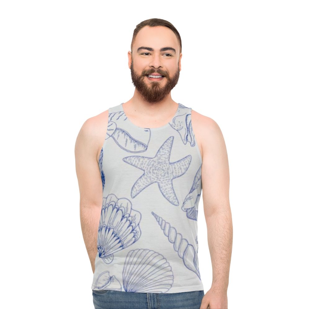 Unisex summer tank top in a lightweight, breathable fabric