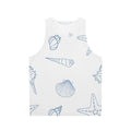 Unisex summer tank top in a lightweight, breathable fabric