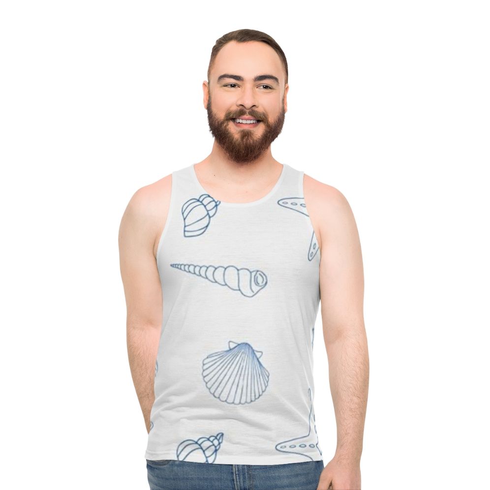 Unisex summer tank top in a lightweight, breathable fabric