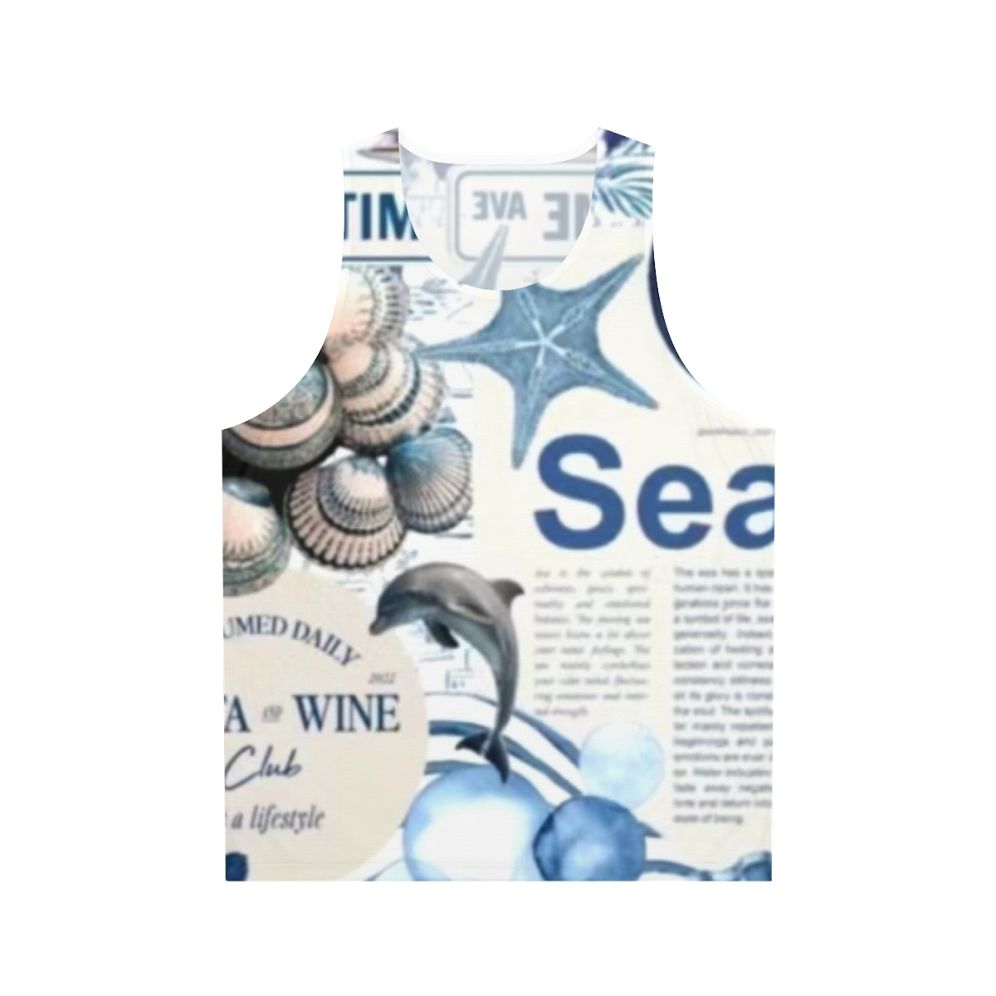 Lightweight and breathable unisex summer tank top