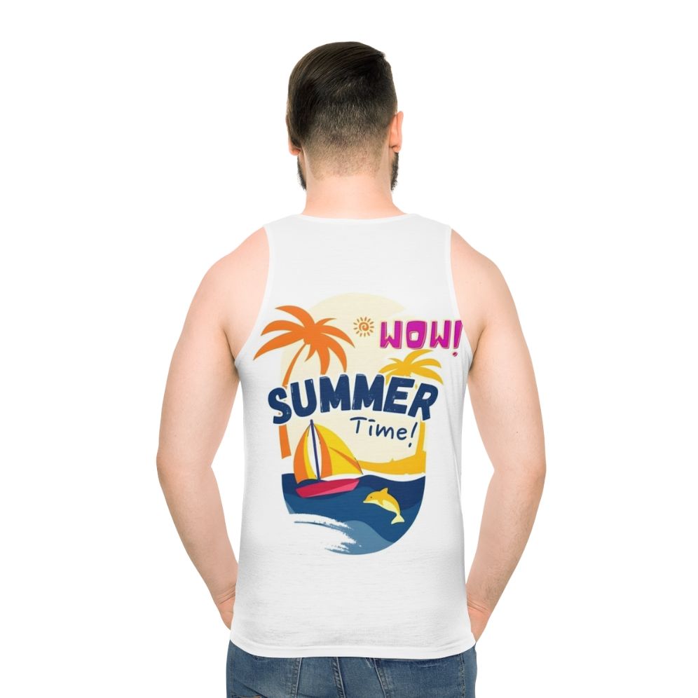 Unisex summer tank top with lightweight and breathable design