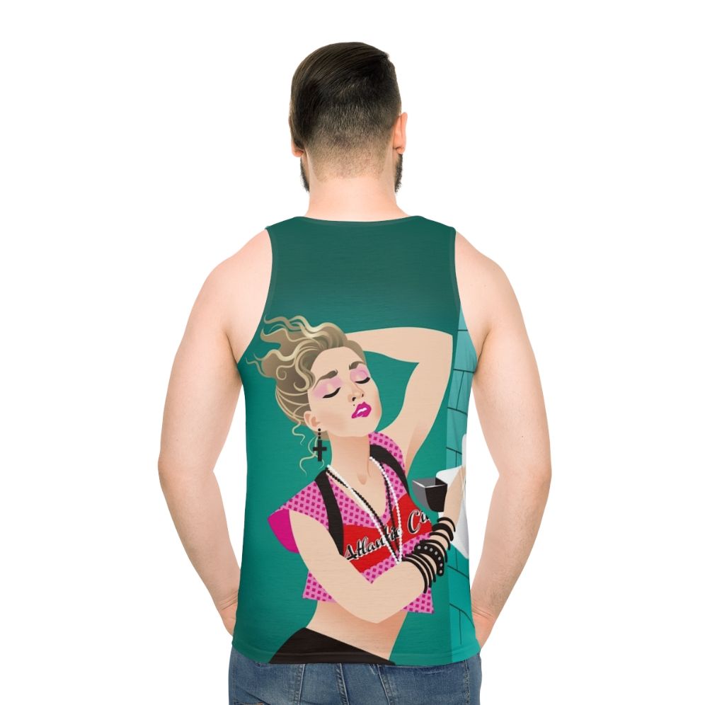 Unisex tank top with a stylish graphic design