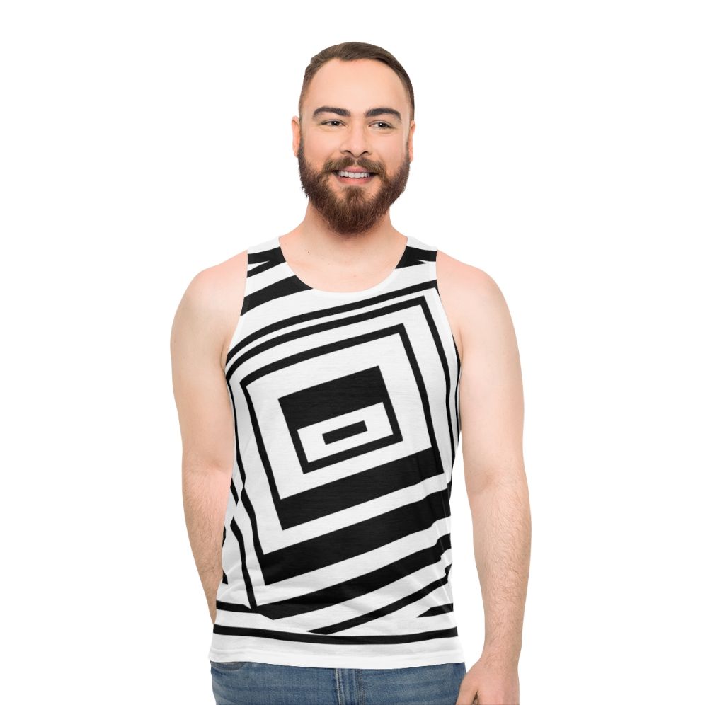 Unisex minimalist tank top for active wear