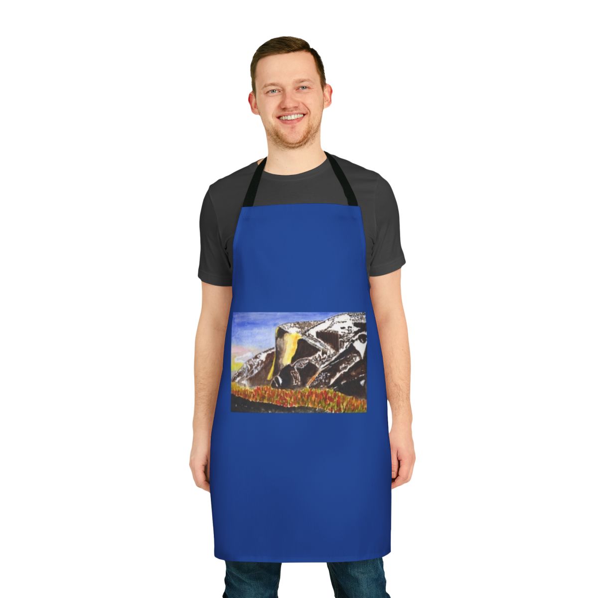 Apron featuring a stunning image of the Firefall in Yosemite Valley National Park