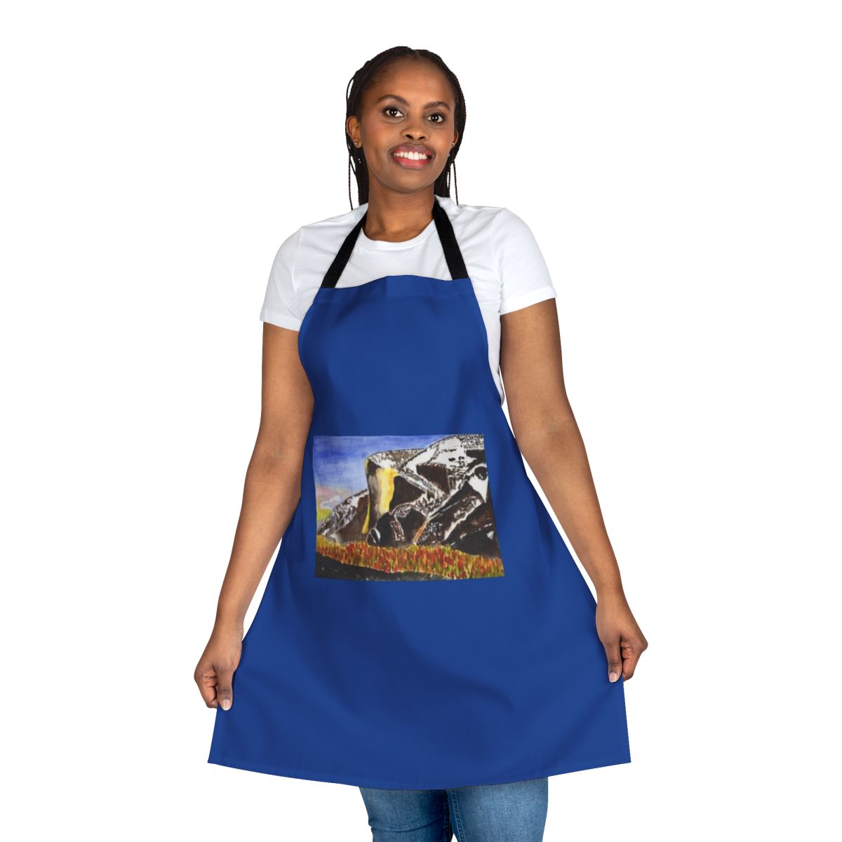 Apron featuring a stunning image of the Firefall in Yosemite Valley National Park
