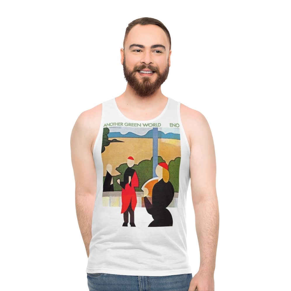 Brian Eno's 'Another Green World' Unisex Tank Top