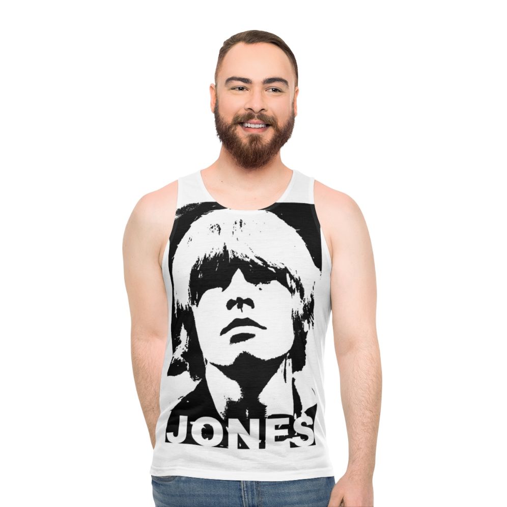 Brian Jones 60s rock unisex tank top