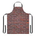 Brick Wall Pattern Apron - Durable Industrial Workwear
