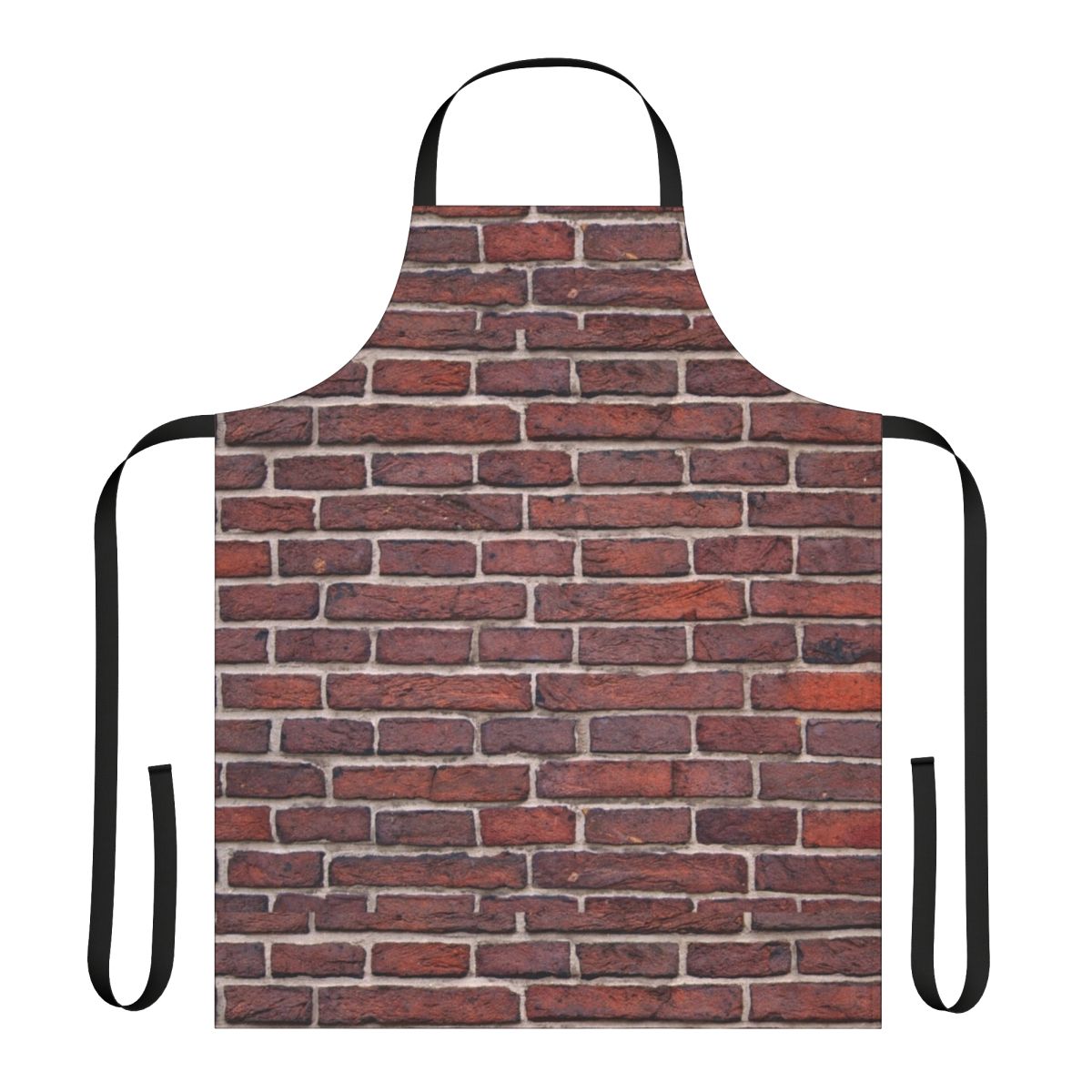 Brick Wall Pattern Apron - Durable Industrial Workwear