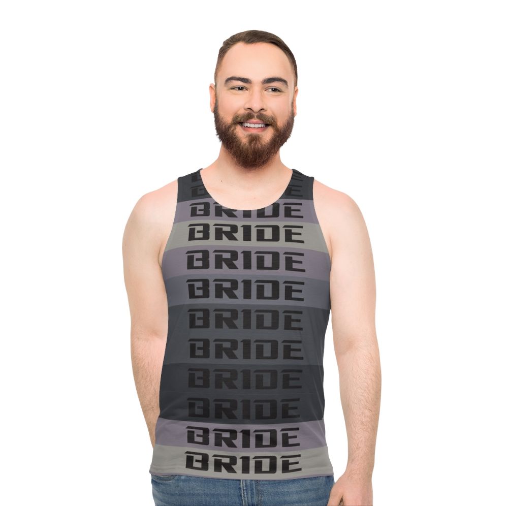 Bride JDM Material Unisex Tank Top