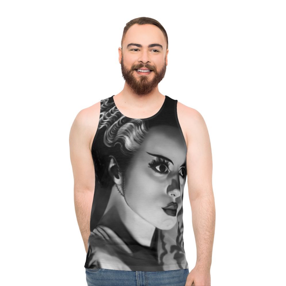 Bride of Frankenstein unisex tank top