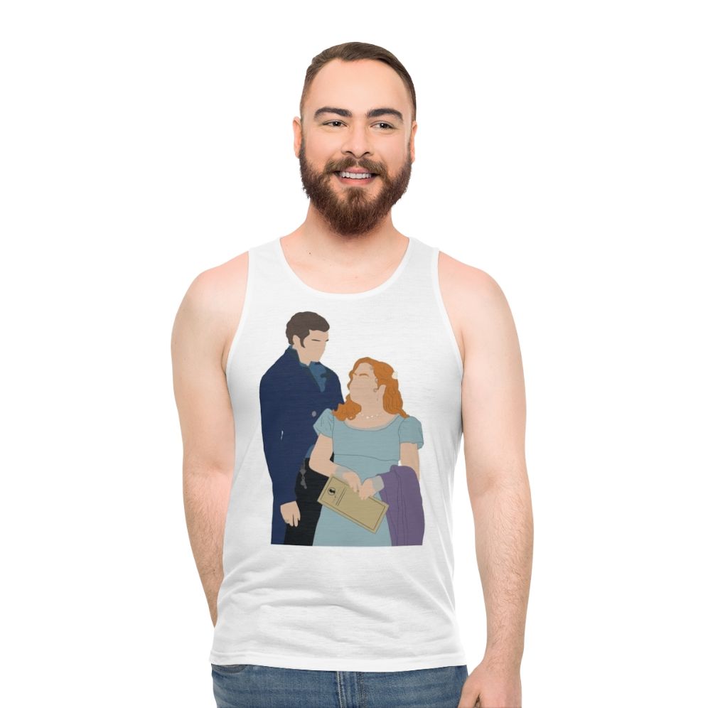 Bridgerton Colin and Penelope Unisex Tank Top