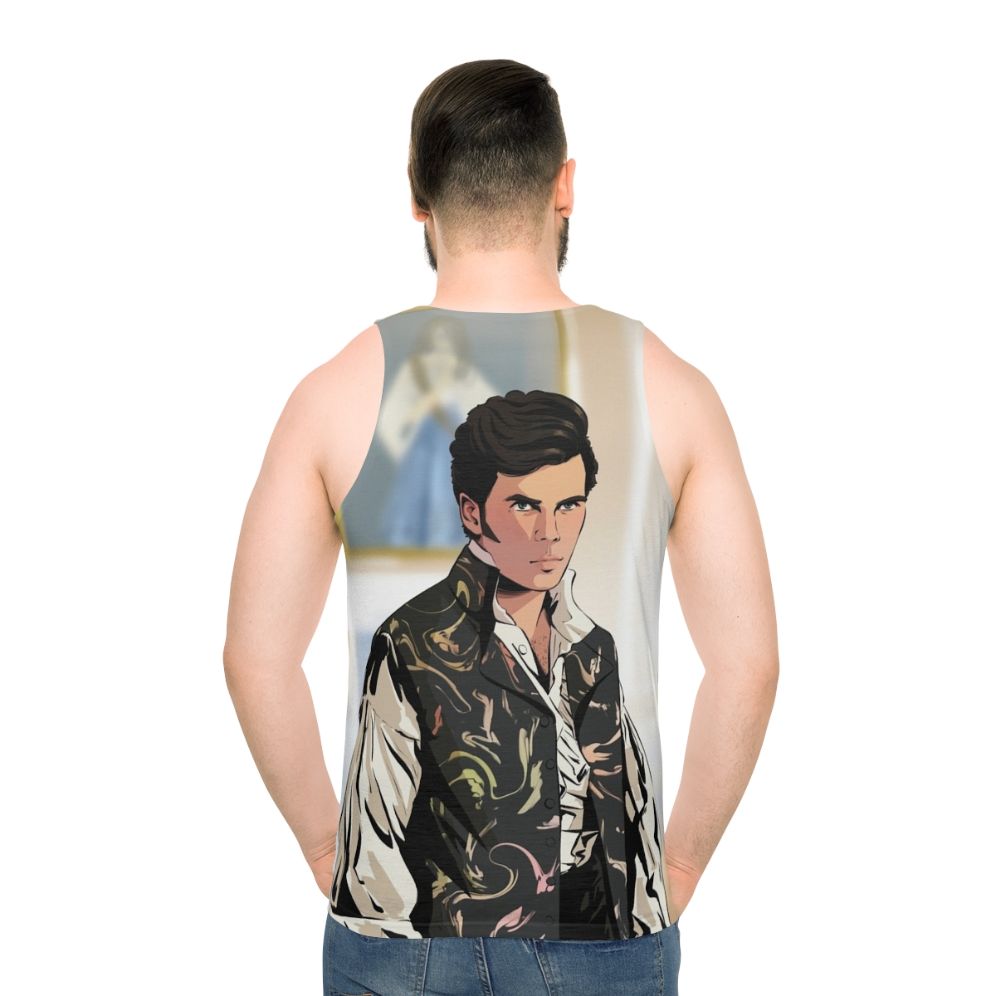 Bridgerton fan art tank top featuring Colin Bridgerton
