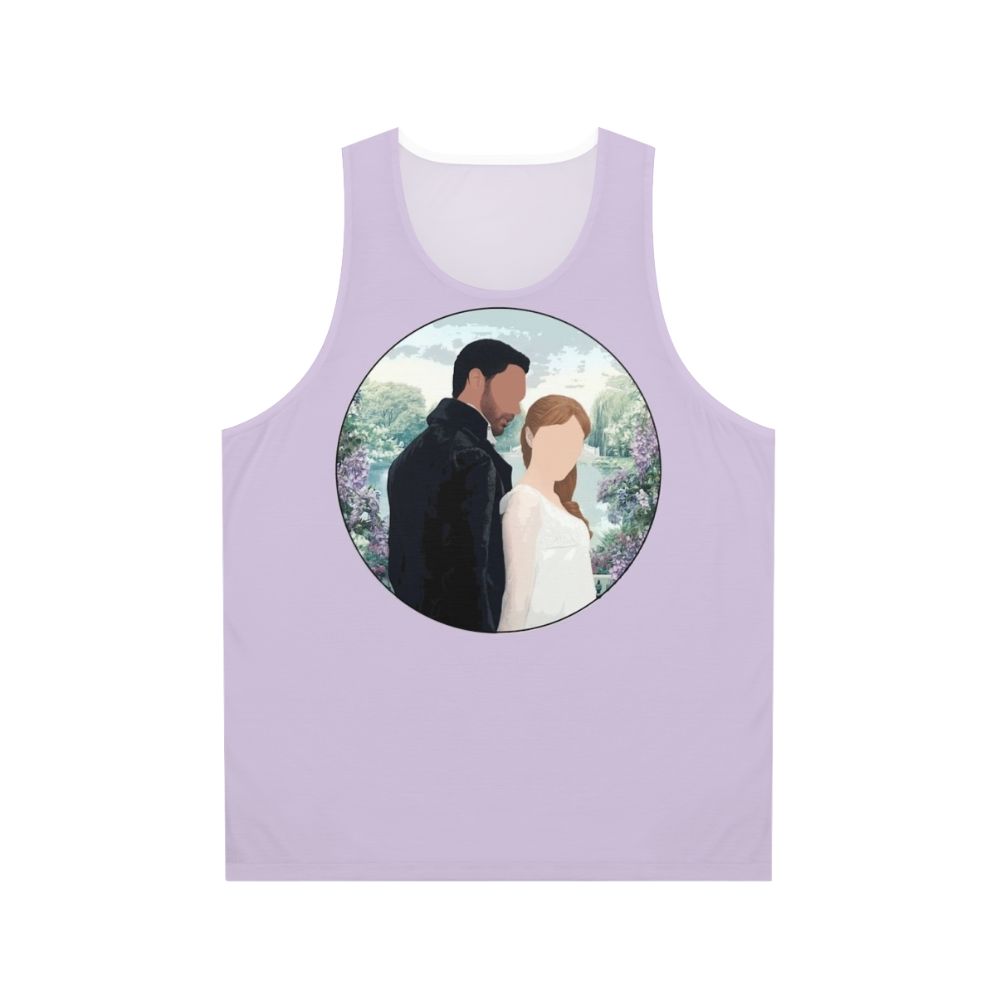 Bridgerton couple Simon and Daphne unisex tank top