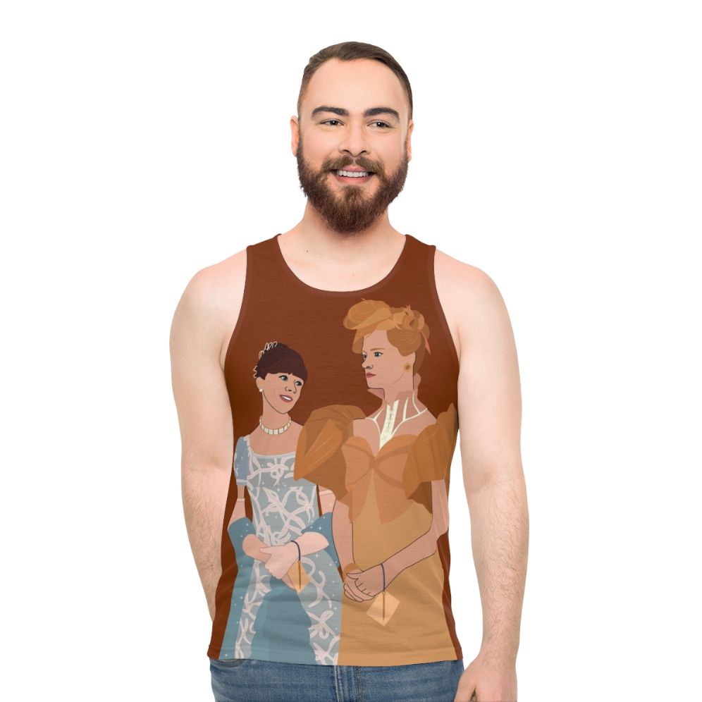 Bridgerton Inspired Eloise Bridgerton and Cressida Cowper Unisex Tank Top