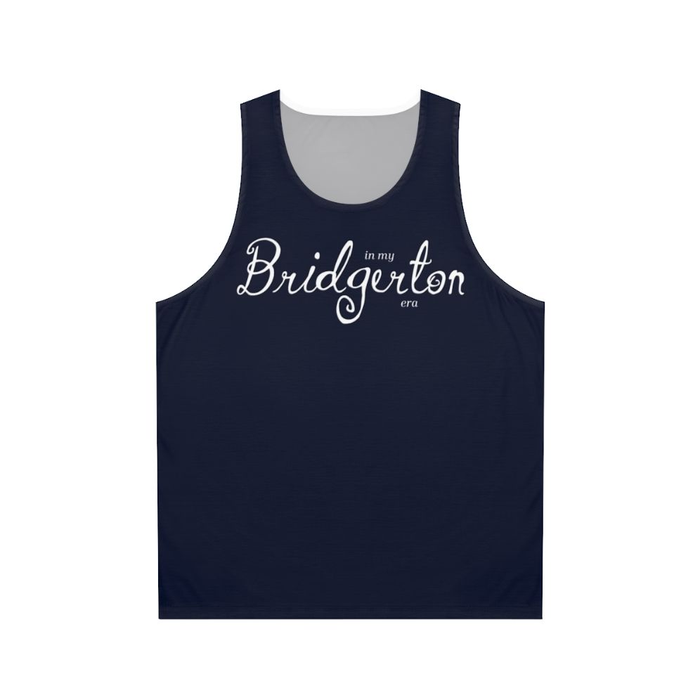 Unisex tank top with "In My Bridgerton Era" design