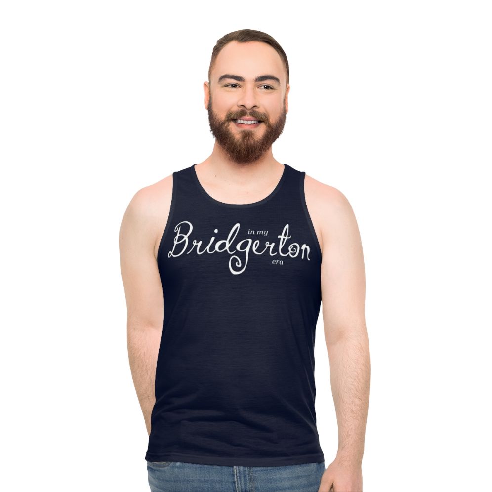 Unisex tank top with "In My Bridgerton Era" design