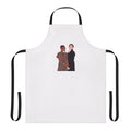 Bridgerton-inspired apron featuring Anthony Bridgerton and Kate Sharma