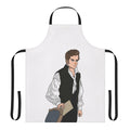 Stylish apron featuring a Bridgerton-inspired design for fans of the Netflix series