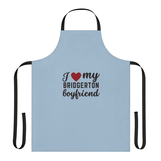 Bridgerton-Inspired Apron with Daphne and Simon Design