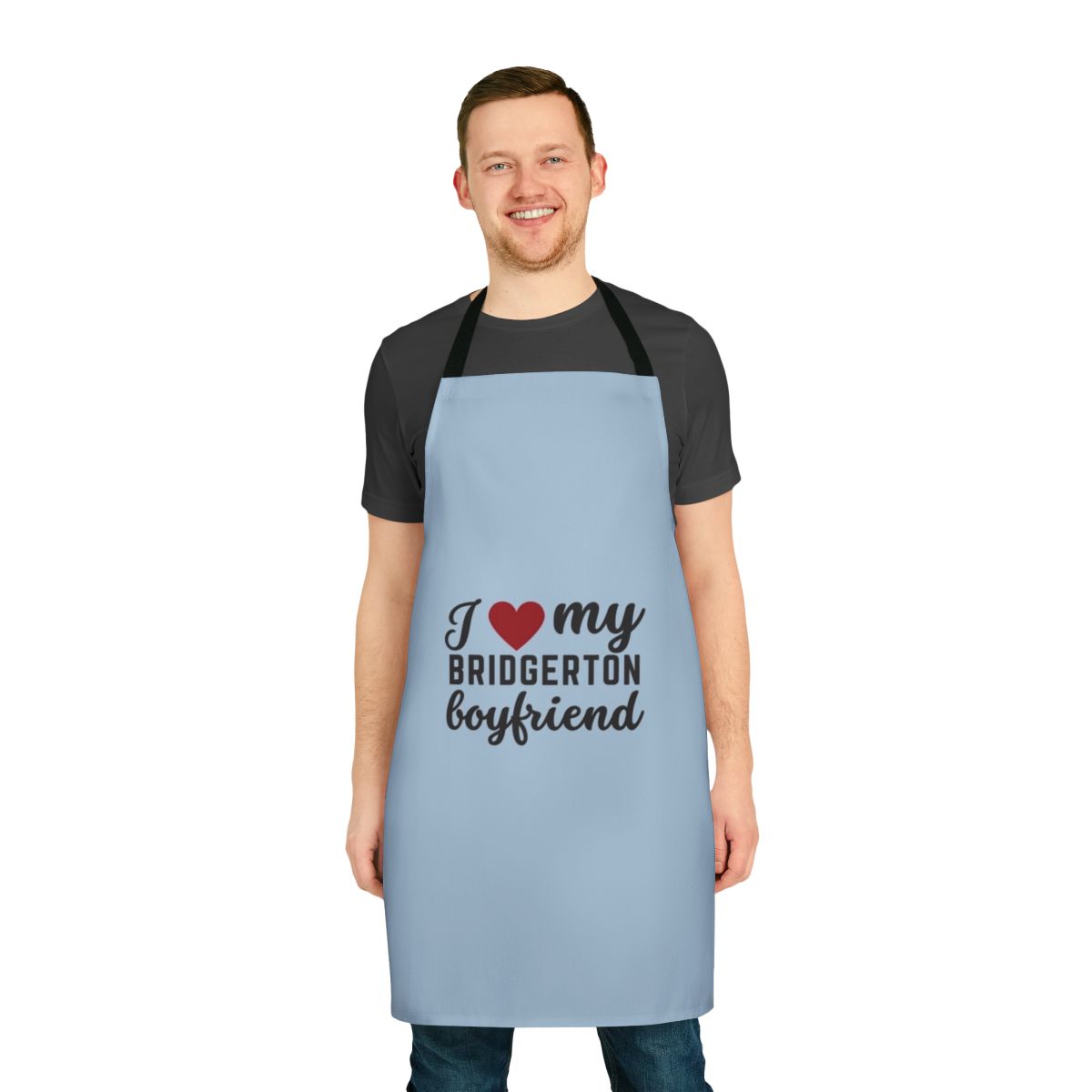 Bridgerton-Inspired Apron with Daphne and Simon Design