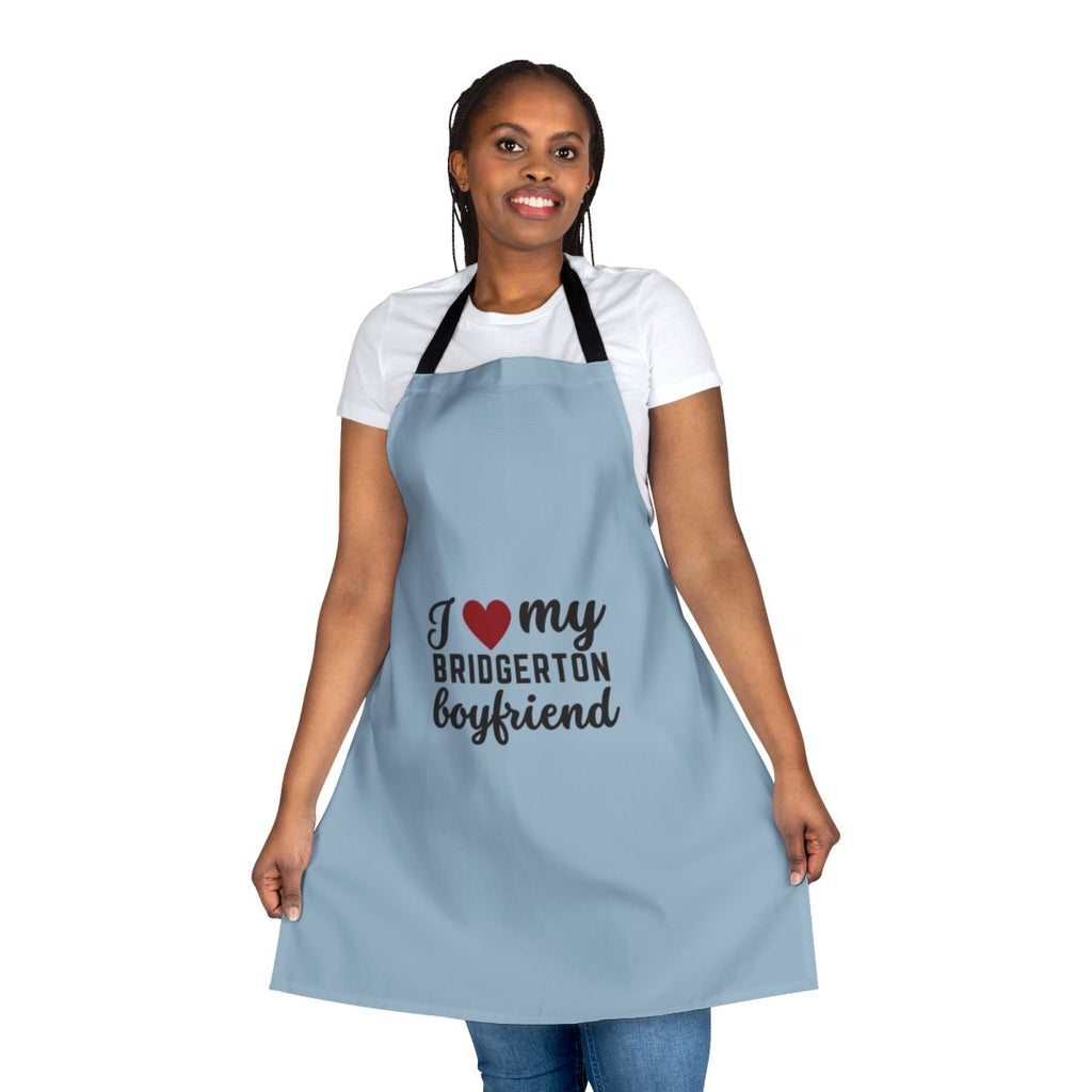 Bridgerton-Inspired Apron with Daphne and Simon Design