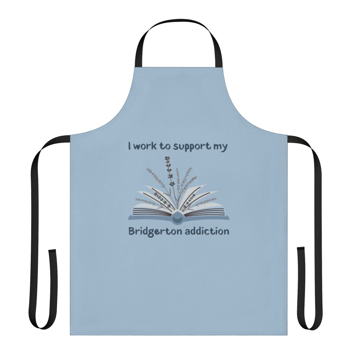 Bridgerton-Inspired Apron with Floral Design