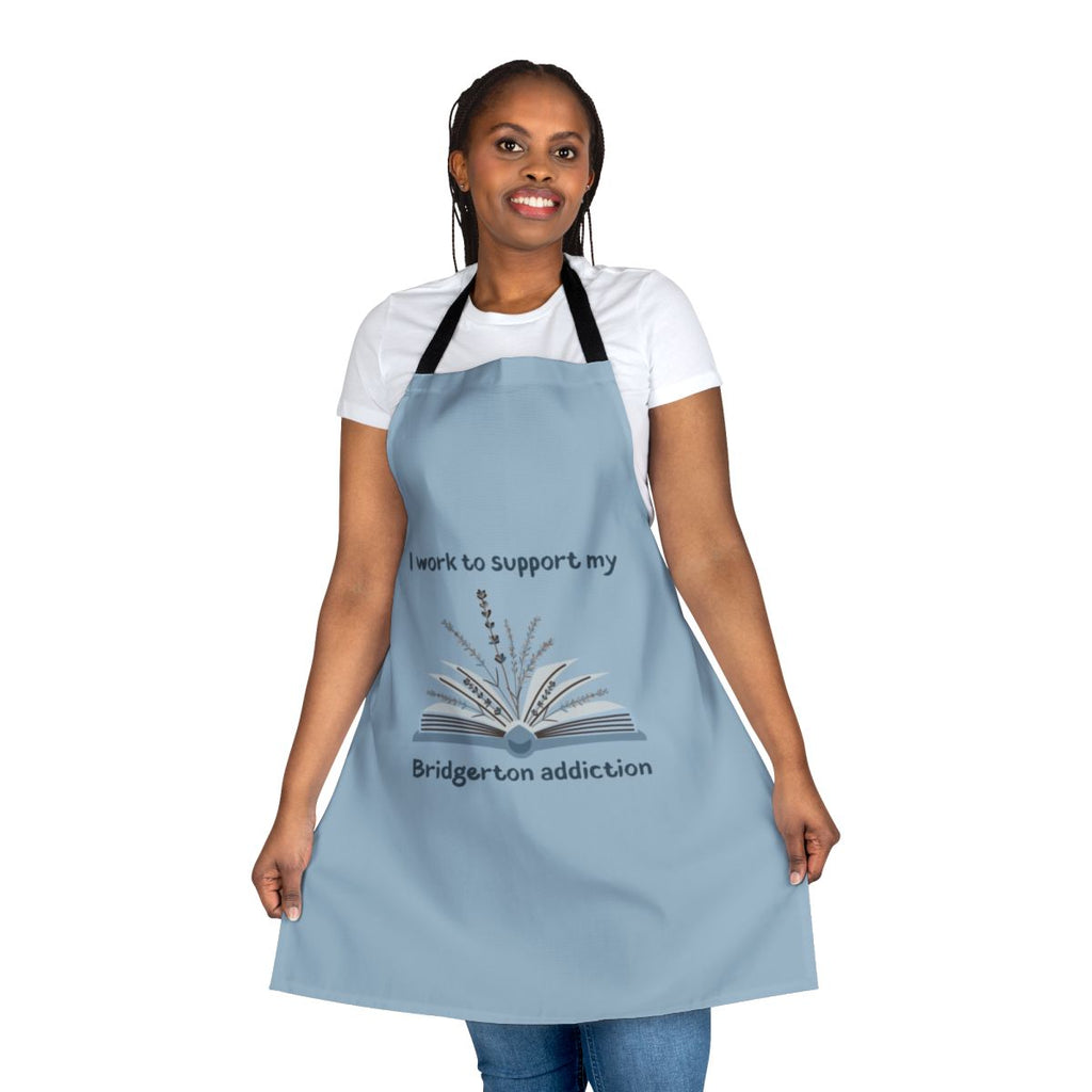 Bridgerton-Inspired Apron with Floral Design