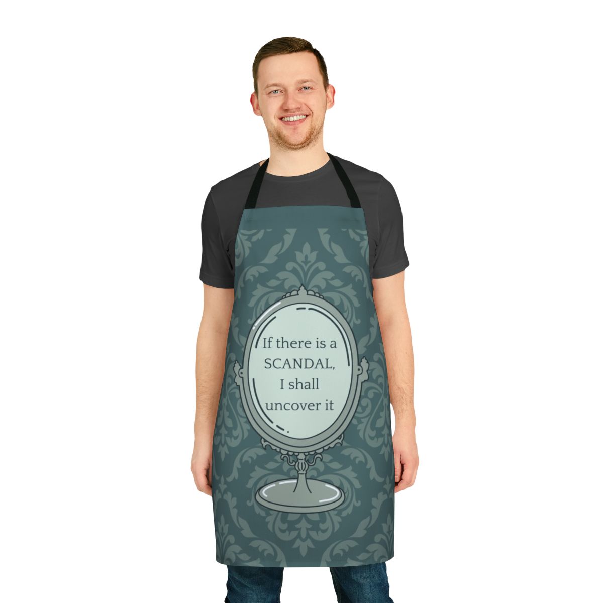Bridgerton-Inspired Apron with Cheeky Slogan