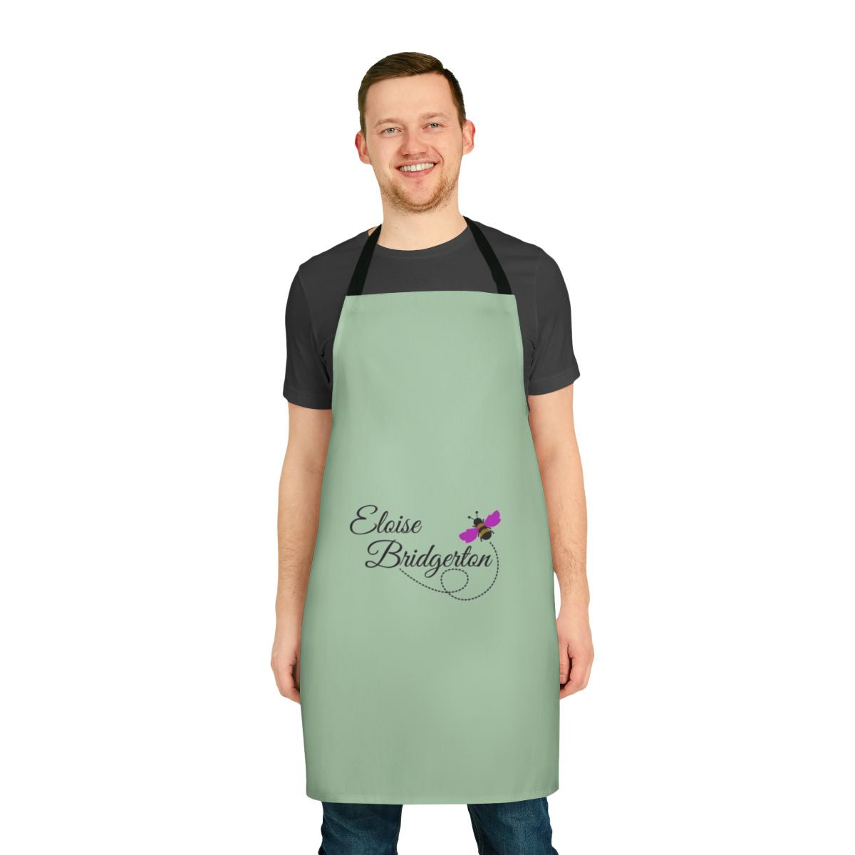 Eloise Bridgerton-inspired bee pattern apron