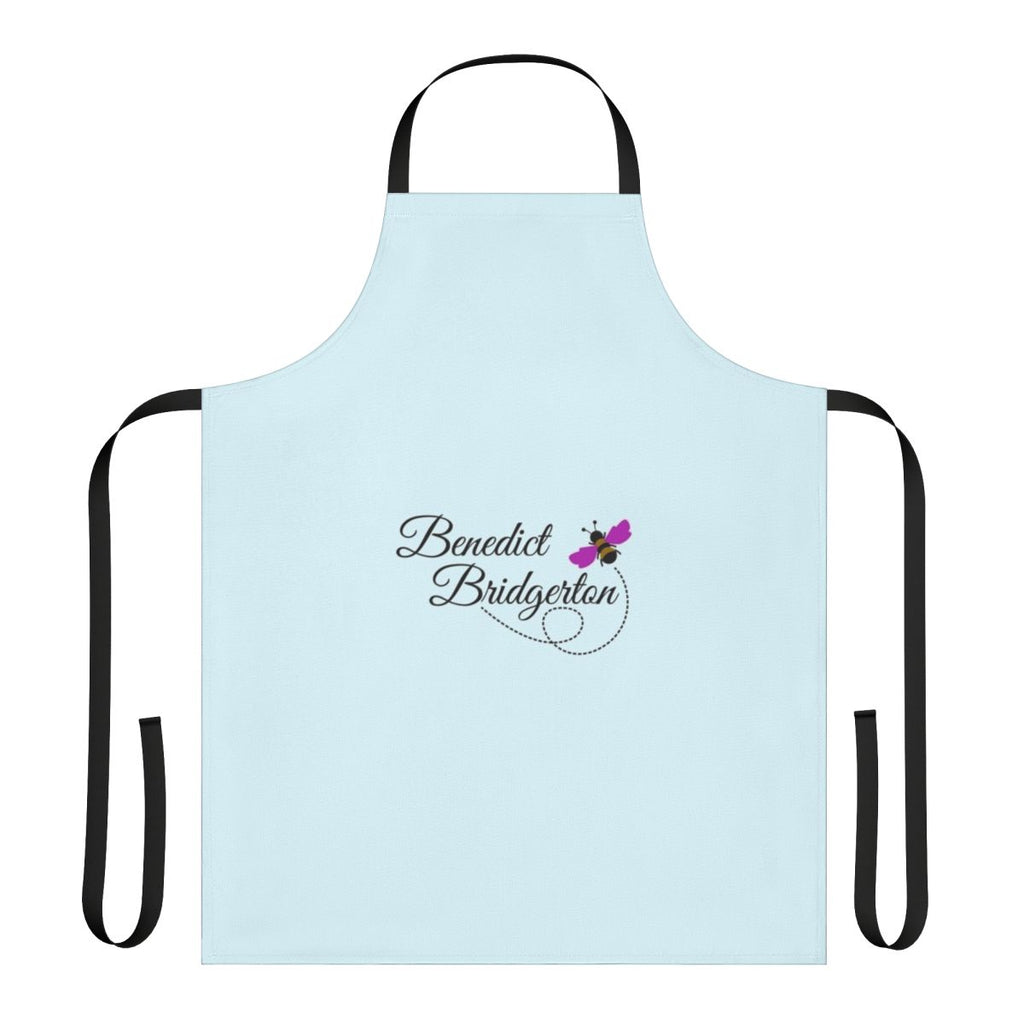 Bridgerton-inspired Benedict Bee Apron featuring a minimalist design with the name "Benedict" and a bee graphic.