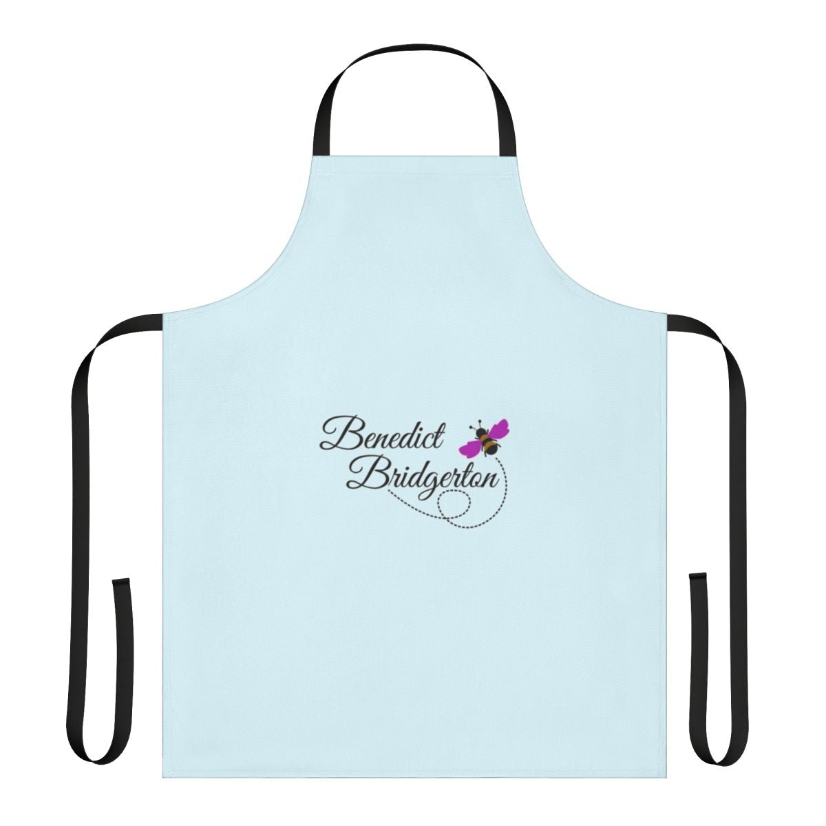 Bridgerton-inspired Benedict Bee Apron featuring a minimalist design with the name "Benedict" and a bee graphic.