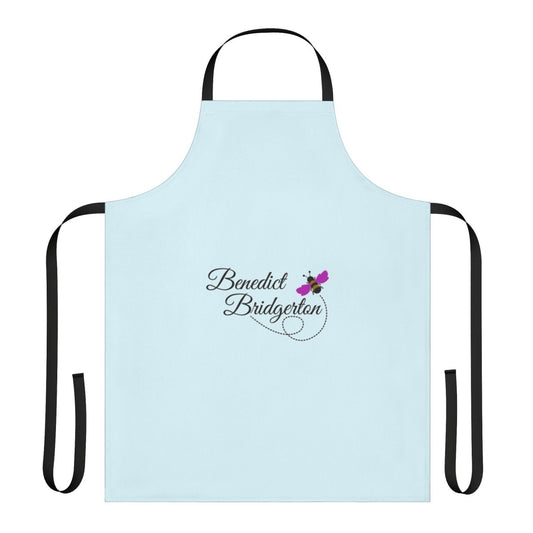 Bridgerton-inspired Benedict Bee Apron featuring a minimalist design with the name "Benedict" and a bee graphic.