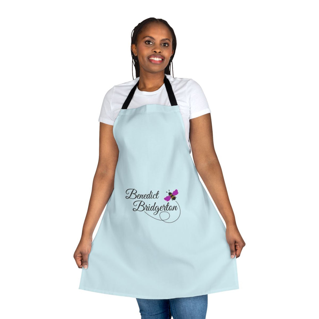 Bridgerton-inspired Benedict Bee Apron featuring a minimalist design with the name "Benedict" and a bee graphic.