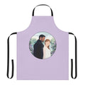 Bridgerton-inspired apron featuring Simon Basset and Daphne Bridgerton