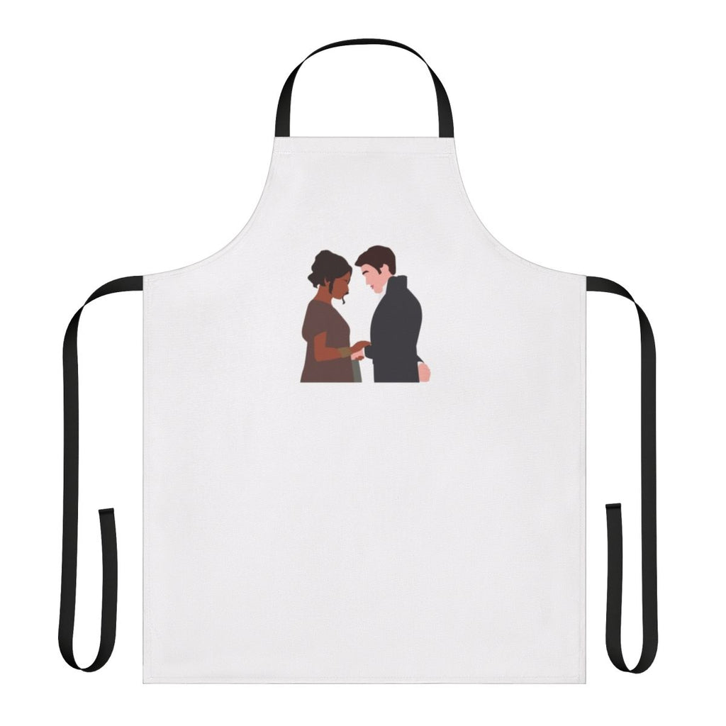 Bridgerton-themed apron featuring Kanthony, the fan-favorite couple from the Netflix series