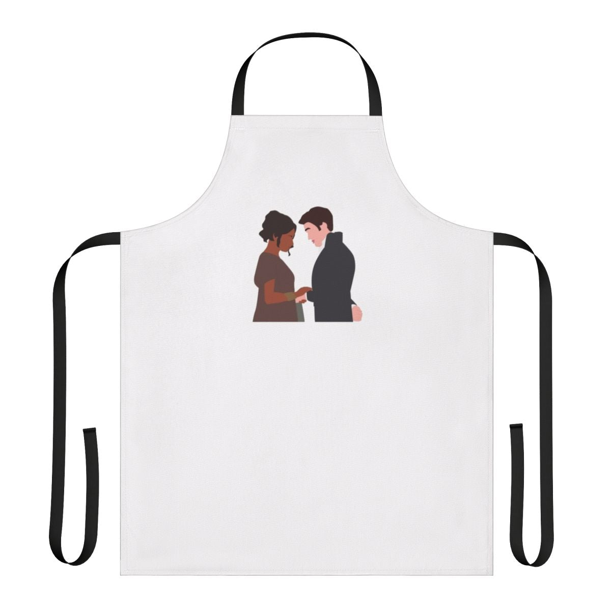 Bridgerton-themed apron featuring Kanthony, the fan-favorite couple from the Netflix series