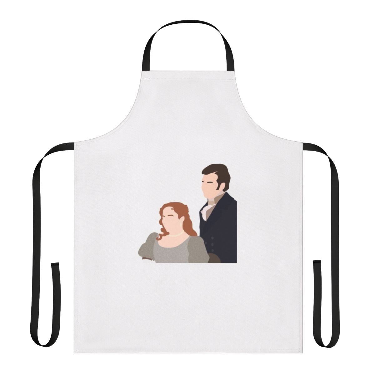 Bridgerton Inspired Penelope and Colin Smiling Apron
