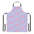 Bridgerton-inspired plaster apron featuring the Bridgerton family crest