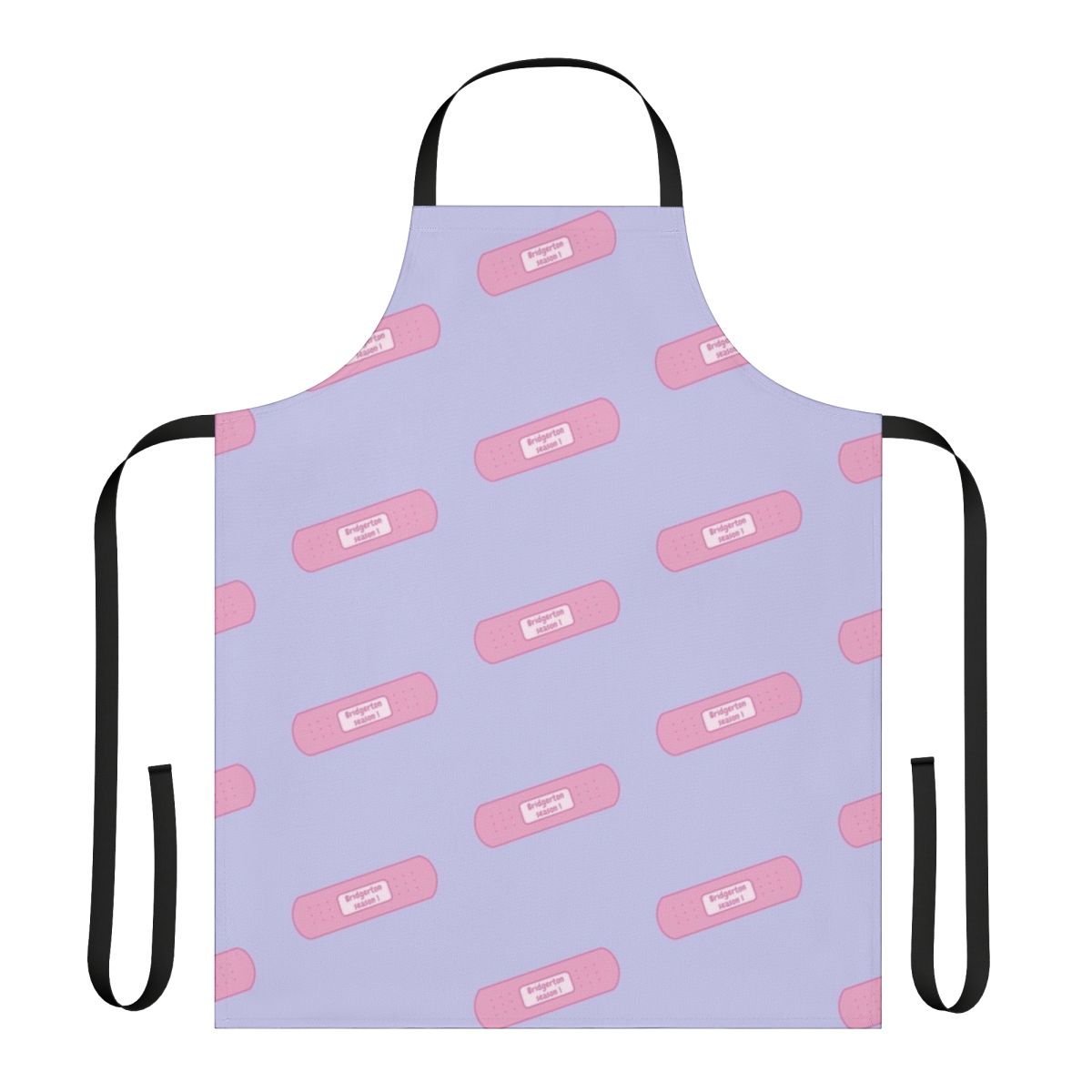 Bridgerton-inspired plaster apron featuring the Bridgerton family crest